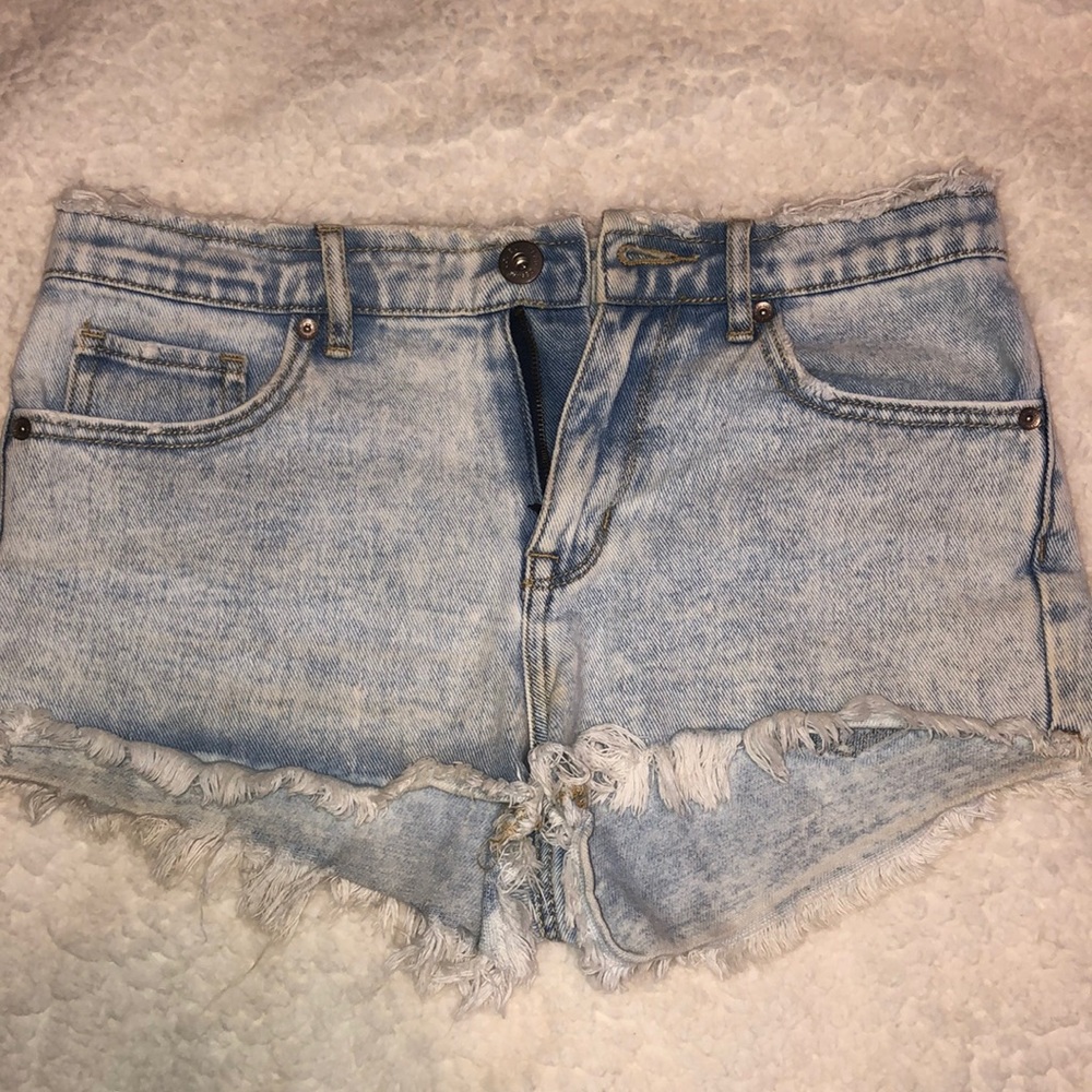 Pac Sun Jean Shorts